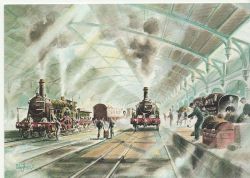 Railway Postcard SWPR 25 Bristol (85988)