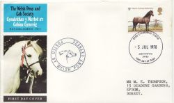 1978-07-05 Horses Salvation Welsh Pony FDC (86144)