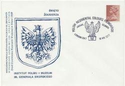 1977-08-15 Polish Regimental Colours ENV (86148)