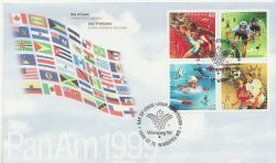1999-07-12 Canada Pan-American Games Winnipeg FDC (86200)