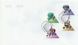 2001-10-01 Canada Hot Air Balloons S/A FDC (86224)