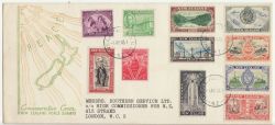 1946-04-01 New Zealand Peace Stamps FDC (86275)