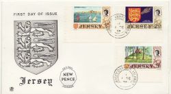 1972-12-01 Jersey Booklet Stamps FDC (86286)