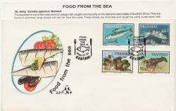 1989-07-20 Transkei Marine Life Stamps FDC (86299)