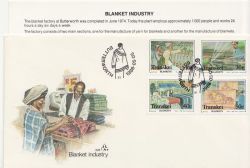 1988-05-05 Transkei Blanket Industry Stamps FDC (86332)