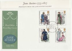 1975-10-22 Jane Austen Stamps Steventon FDC (86373)