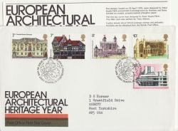 1975-04-23 Architectural Heritage Bureau FDC (86384)