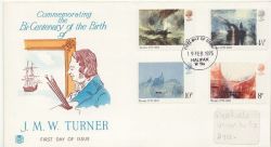 1975-02-19 British Painters Stamps Halifax FDC (86386)