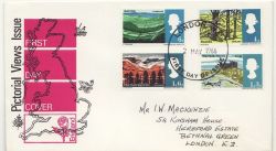 1966-05-02 Landscapes Stamps London FDC (86503)