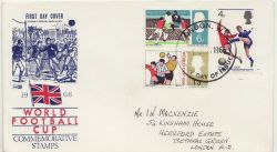 1966-06-01 World Cup Football London WC FDC (86548)