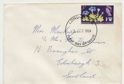1964-08-05 Botanical Congress Stamp London FDC (86554)