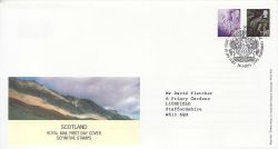 2015-03-24 Scotland Definitive Stamps T/House FDC (86726)