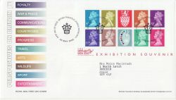 2000-05-22 J Matthews Stamp Show M/S Bureau FDC (86791)