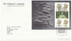 2000-05-23 Her Majesty stamps M/S Bureau FDC (86793)