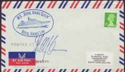 Ship Mail Envelope M/S Royal Viking Queen (86882)