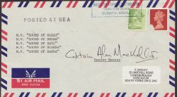 Ship Mail Envelope Western Ferries Clyde (86885)