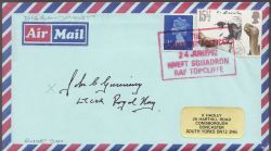 Ship Mail Envelope RNEFT Squadron RAF Topcliffe (86898)
