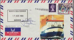 Ship Mail Envelope North Sea Ferries Norsea (86907)