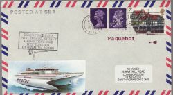 Ship Mail Envelope Seacat Tasmania (86908)