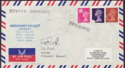 Ship Mail Envelope Merchant Valiant Newry (86911)