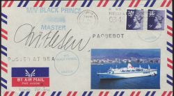 Ship Mail Envelope MV Black Prince Ipswich (86916)