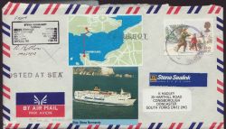 Ship Mail Envelope Stena Normandy Southampton (86920)