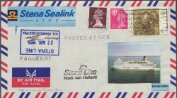 Ship Mail Envelope MS Koningin Beatrix (86924)