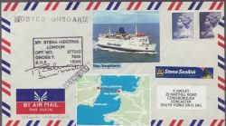 Ship Mail Envelope MV Stena Hibernia (86926)