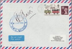Ship Mail Envelope HMS Nelson Portsmouth (86929)
