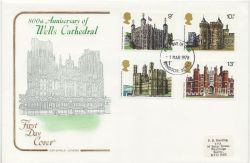 1978-03-01 800th Anniversary Wells Cathedral FDC (86980)