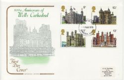 1978-03-01 800th Anniversary Wells Cathedral FDC (86983)