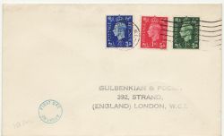 1937-05-10 KGVI Definitive Stamps London SW1 FDC (87009)
