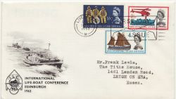 1963-05-31 Lifeboat Stamps PHOS Liverpool FDC (87072)