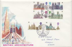 1969-05-28 Architecture Stamps Liverpool SHS FDC (87111)