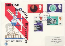1967-09-19 Discoveries Kingston Upon Thames FDC (87119)