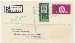 1961-09-25 Parliamentary Conference Great Portland St FDC (87138)