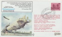 FF08 70th Anniv First Commercial Airline / Zeppelin (87184)