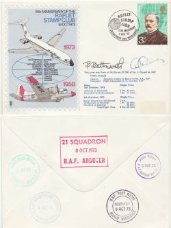 1973-10-01 Raflet Stamp Club BF 1419 PS Souv (87202)