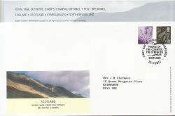 2012-04-25 Scotland Definitive Stamps Edinburgh FDC (87382)