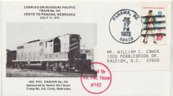 1975-07-17 Carried by Mo PAC Train #542 ENV (87424)