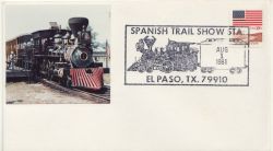 1981-08-01 Spanish Trail Show STA. El Paso Pmk (87425)