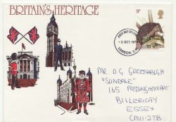 1977-10-05 British Wildlife Stamp Unusual FDC (87487)