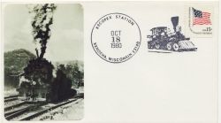 1980-10-18 USA Kecopex Station Kenosha Railway ENV (87533)