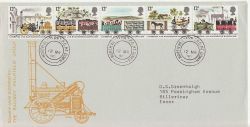 1980-03-12 Railway Stamps  North Western TPO cds FDC (87666)