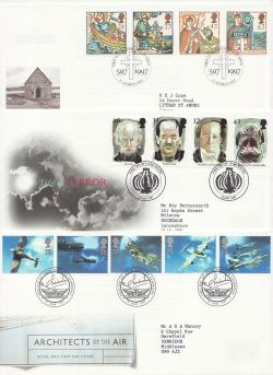 1997 Bulk Buy x 8 First Day Covers with Special Postmarks (87730)