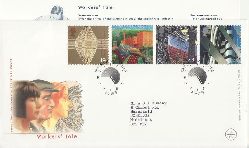 1999 Workers Tale First Day Cover