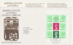 1982-05-19 Stanley Gibbons Bklt Stamps Bureau FDC (87852)