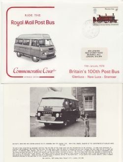 1976-01-19  Royal Mail Britain's 100th Post Bus ENV (87894)
