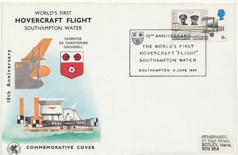 1969 Hovercraft Flight Carried Envelope