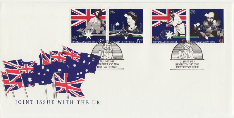 1988 Austrailia Stamps First Day Cover